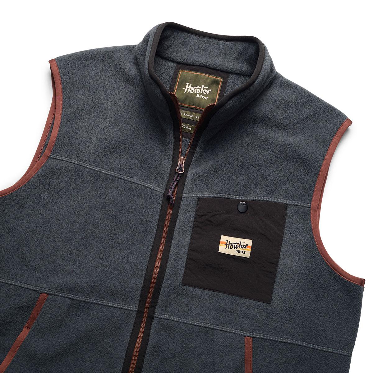 Howler Bros Free Range Fleece Vest Men's in Fog